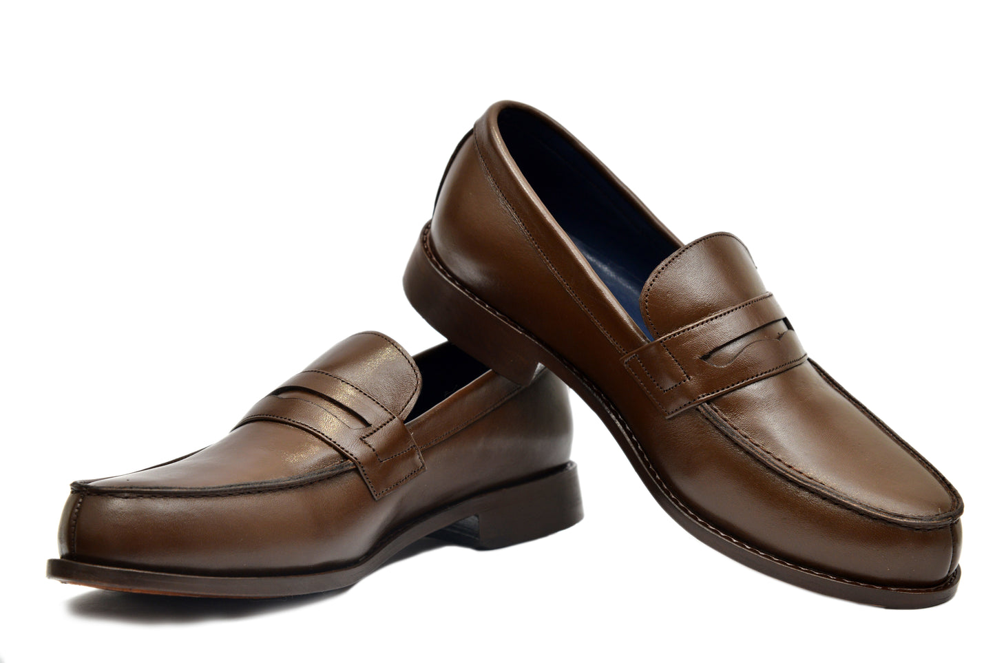 Chester: Mocassin Homme - Cuir Marron