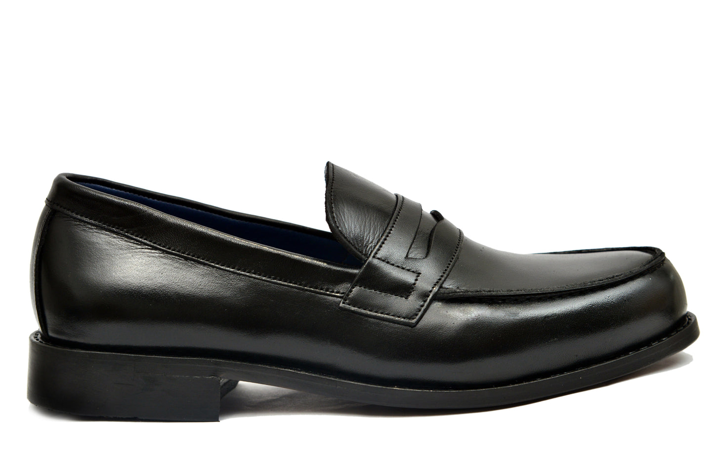 Chester: Mocassin Homme - Cuir Noir