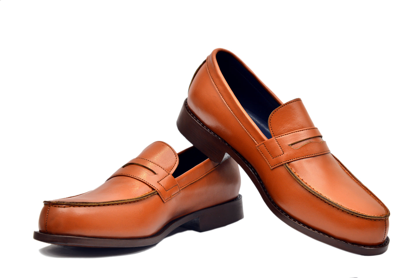Chester: Mocassin Homme - Cuir Tabac