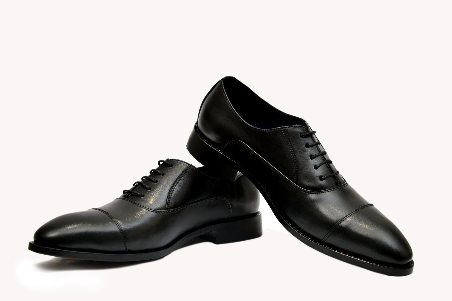 Sultan: Richelieu Homme - Cuir Noir
