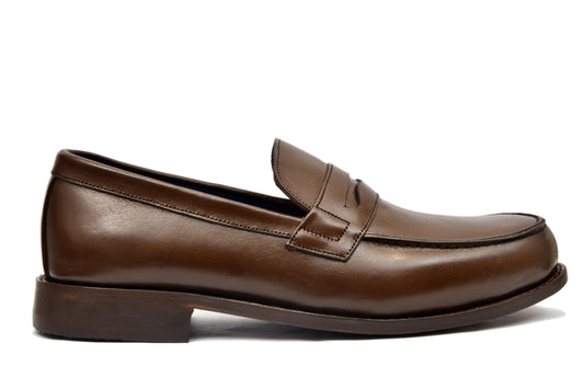 Chester: Mocassin Homme - Cuir Marron